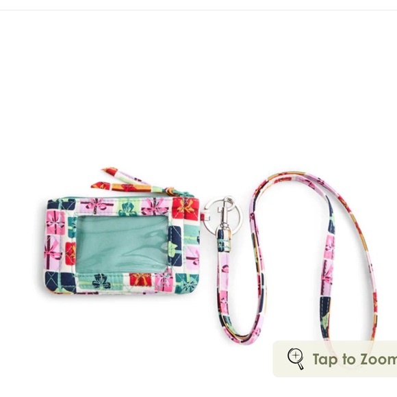 Vera Bradley Handbags - Vera Bradley Outlet Zip ID Lanyard 💚